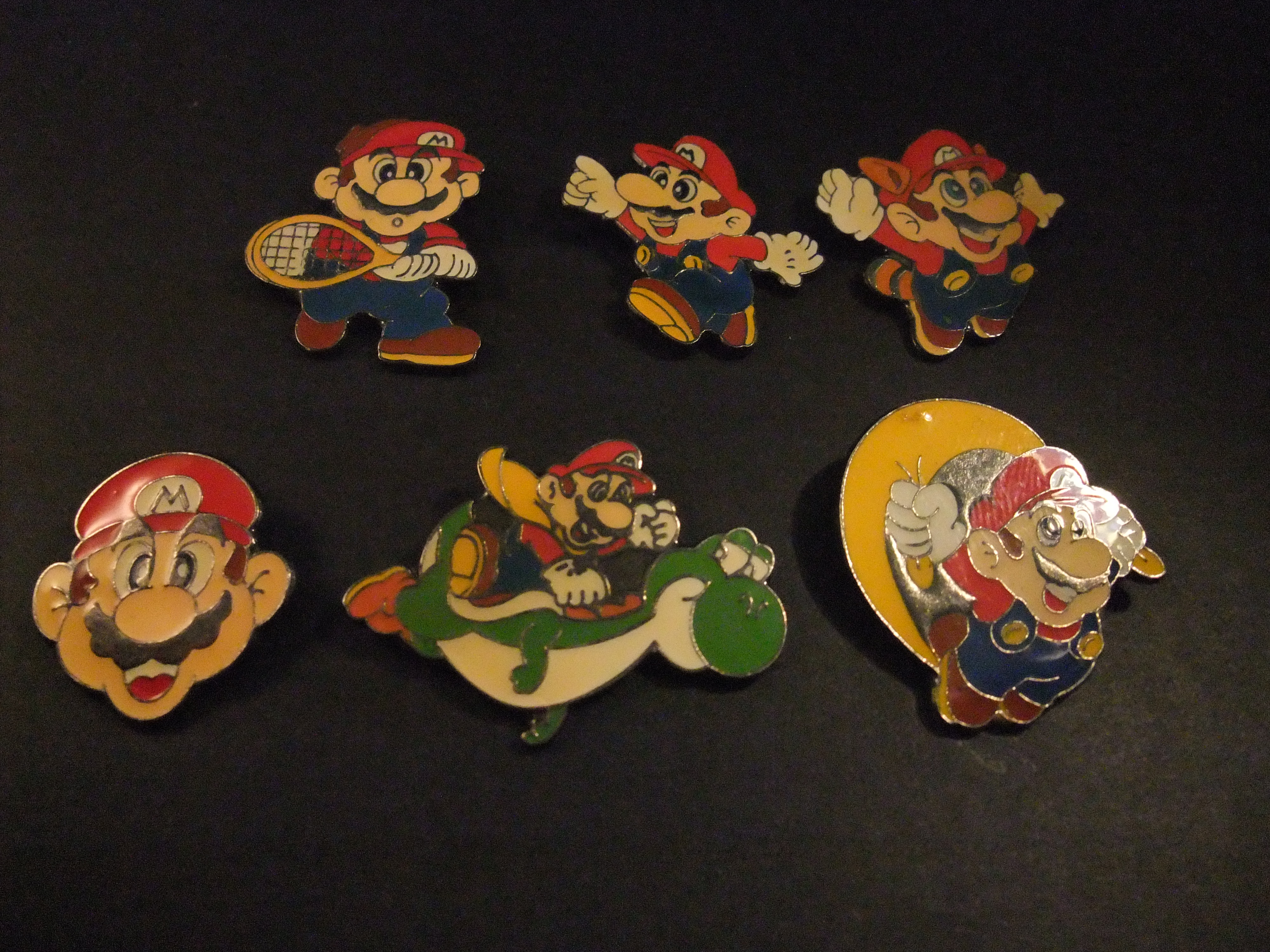 Super Mario game-serie gemaakt door Nintendo, 6 verschillende